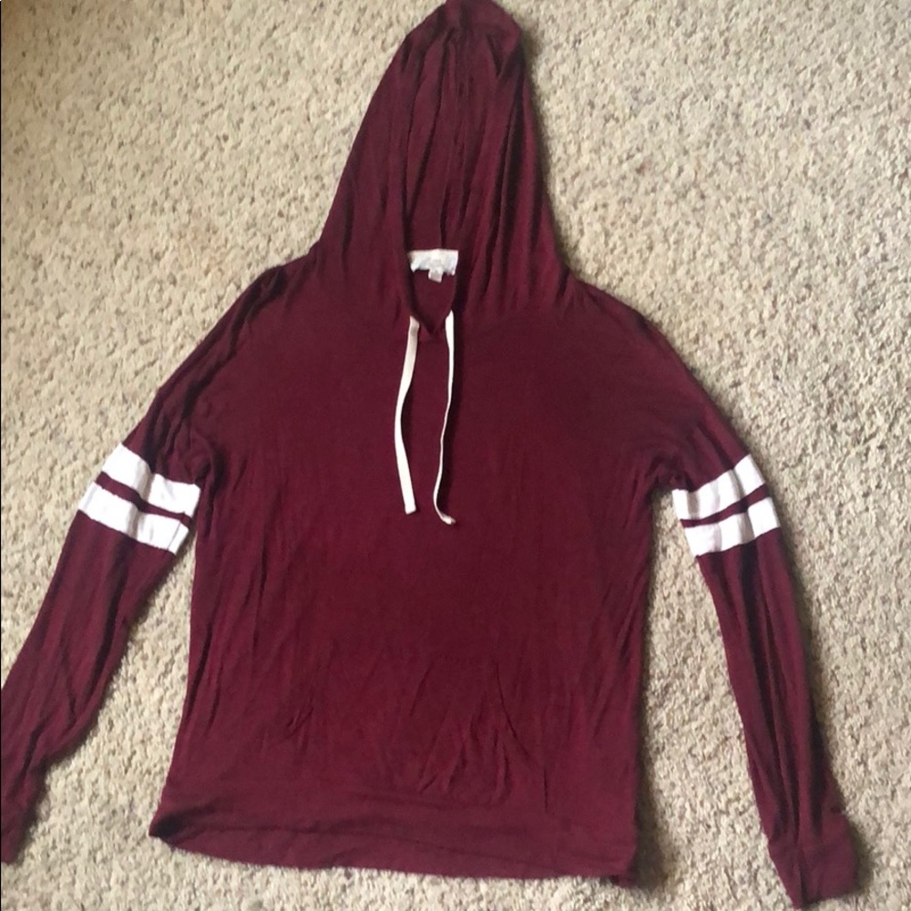 Long sleeve athletic sweatshirt